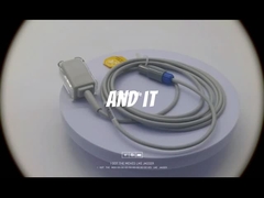 Drager 2606487 Vista-120 SpO2-Verlängerungskabel SpO2-Adapterkabel Redel 6 Pins zu DB9 Pins