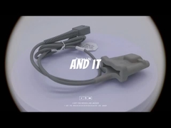 Drager 2606485 SpO2-Sensor Weichspitze Erwachsene 1m Länge wiederverwendbar für Vista-120 Monitor