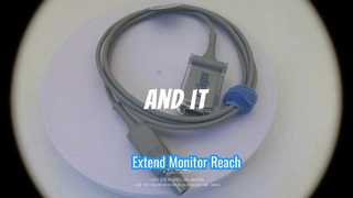 Drager SpO2-Kabel Vista 120 Verlängerung 2m