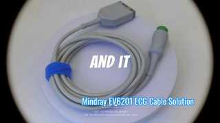 Mindray EV6201 ECG Trunk Cable for BeneHeart D6