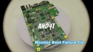 Mindray UMEC 12 10 Mainboard Fix Monitor Boot-Fehler