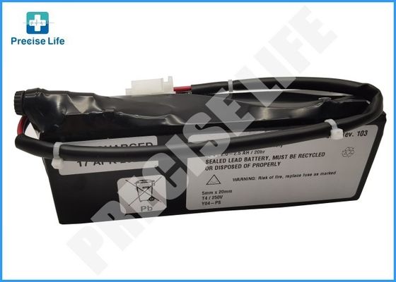 GE Datex-Ohmeda 1503-3045-000-S Batterie PB versiegelt, wiederaufladbar, Warnung 12V 2,5Ah